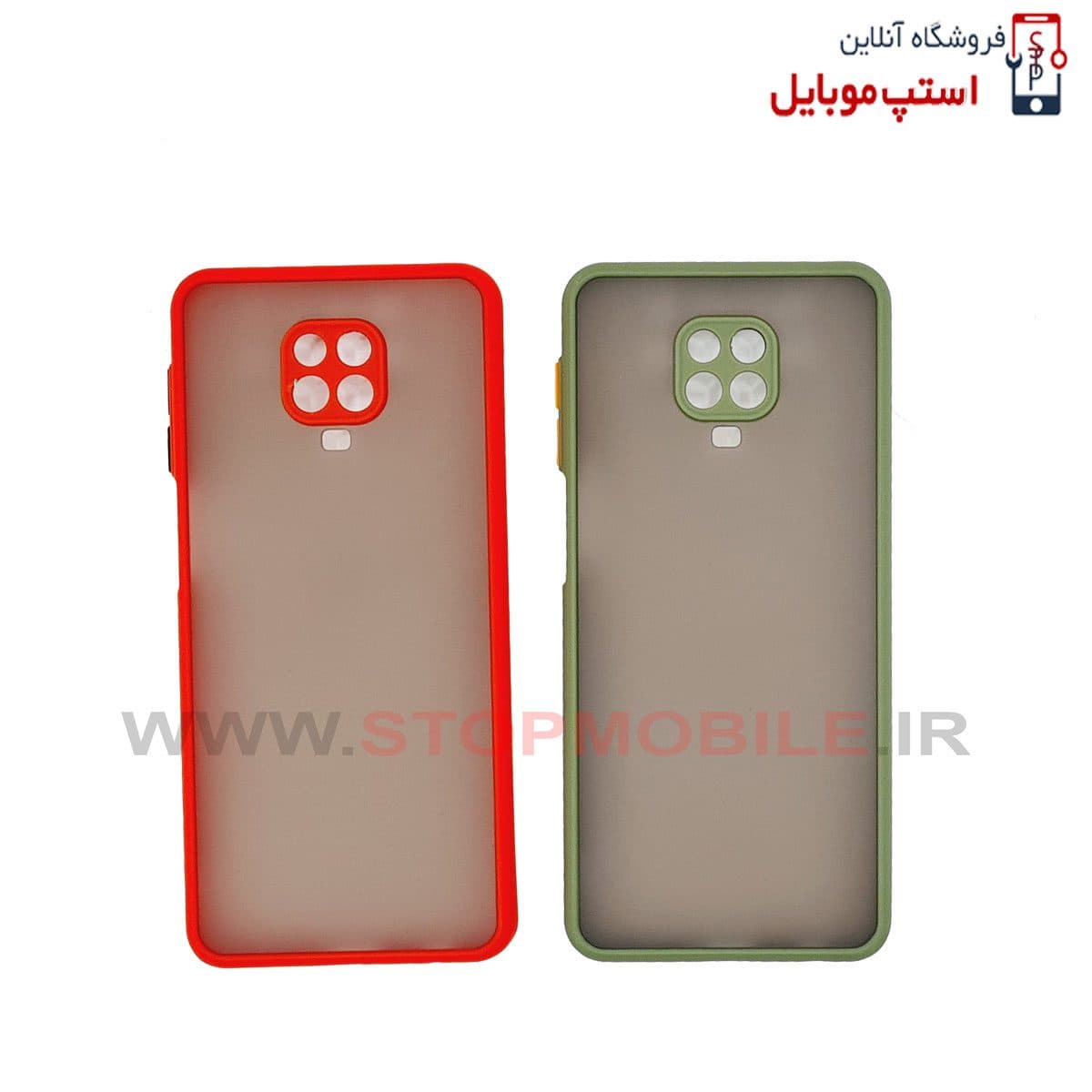 قاب گوشی شیائومی REDMI NOTE 9S مدل پشت مات محافظ لنز دار