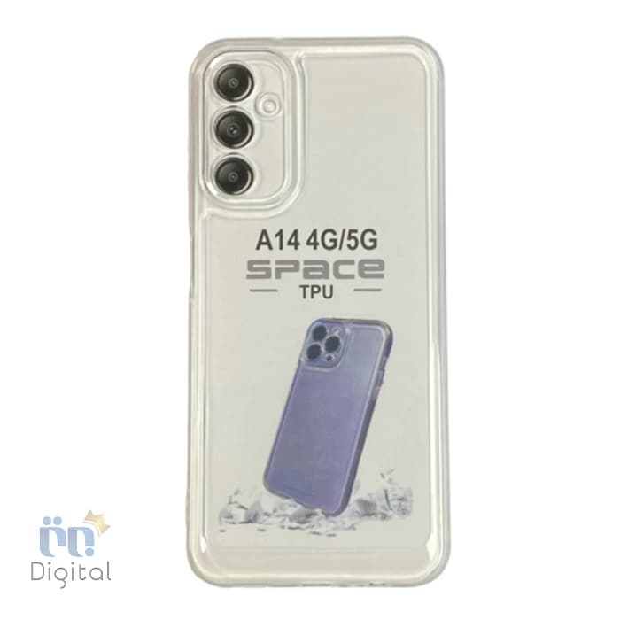 کاور محافظ ژلهای TPU اسپیس مناسب برای گوشی سامسونگ مدل Galaxy A14