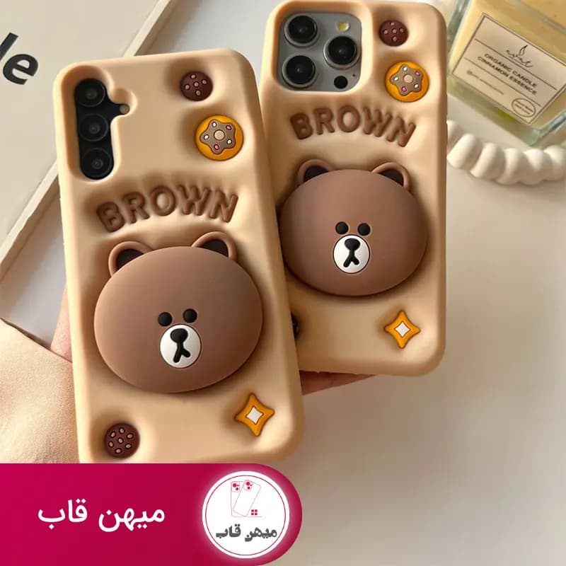 قاب گوشی سامسونگ و شیائومی خرس تدی - TEDDY - کد (۴۶۸۵۰)