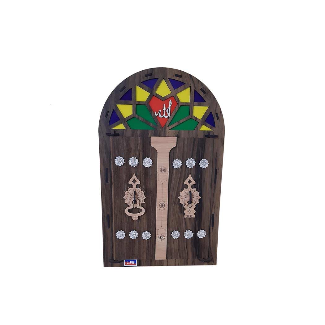 جاکلیدی چوبی طرح سنتی(ارتفاع 33cm)