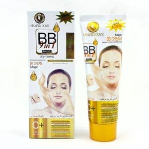بیبی کرم و ضد آفتاب و روشن کننده 9 کاره هیون داو وزن 120 گرم رنگ طبیعی