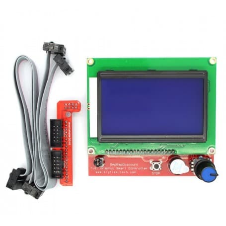 ماژول کنترلر پرینتر سه بعدی Reprapdiscount با نمایشگر گرافیکی 128x64