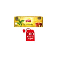 چای کیسه ای لیبل زرد لیپتون 100 عددی