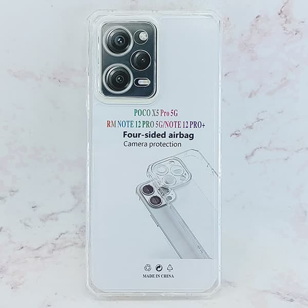 قاب گوشی ژله ای شفاف برای شیائومی Redmi Note 12 Pro 5G / Poco X5 Pro 5G کد CBP-2573