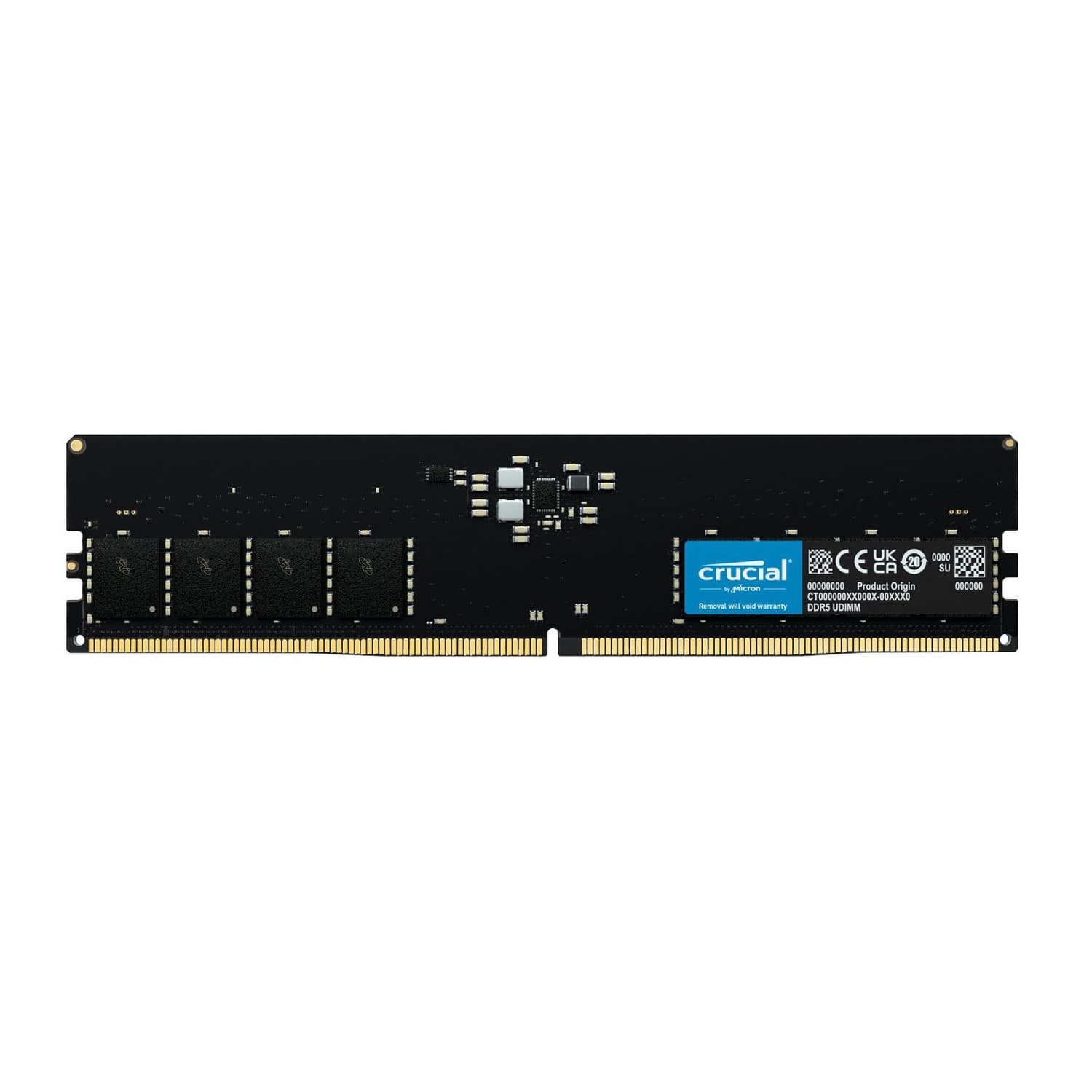 رم لپ تاپ کروشیال 16 گیگابایت تک ماژول DDR5 CL40 باس 4800