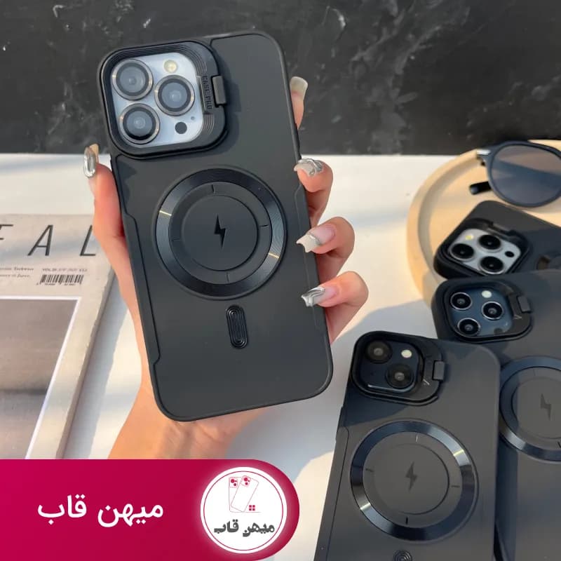 قاب گوشی آیفون casepro مشکی - کد (۶۶۶۶۰)