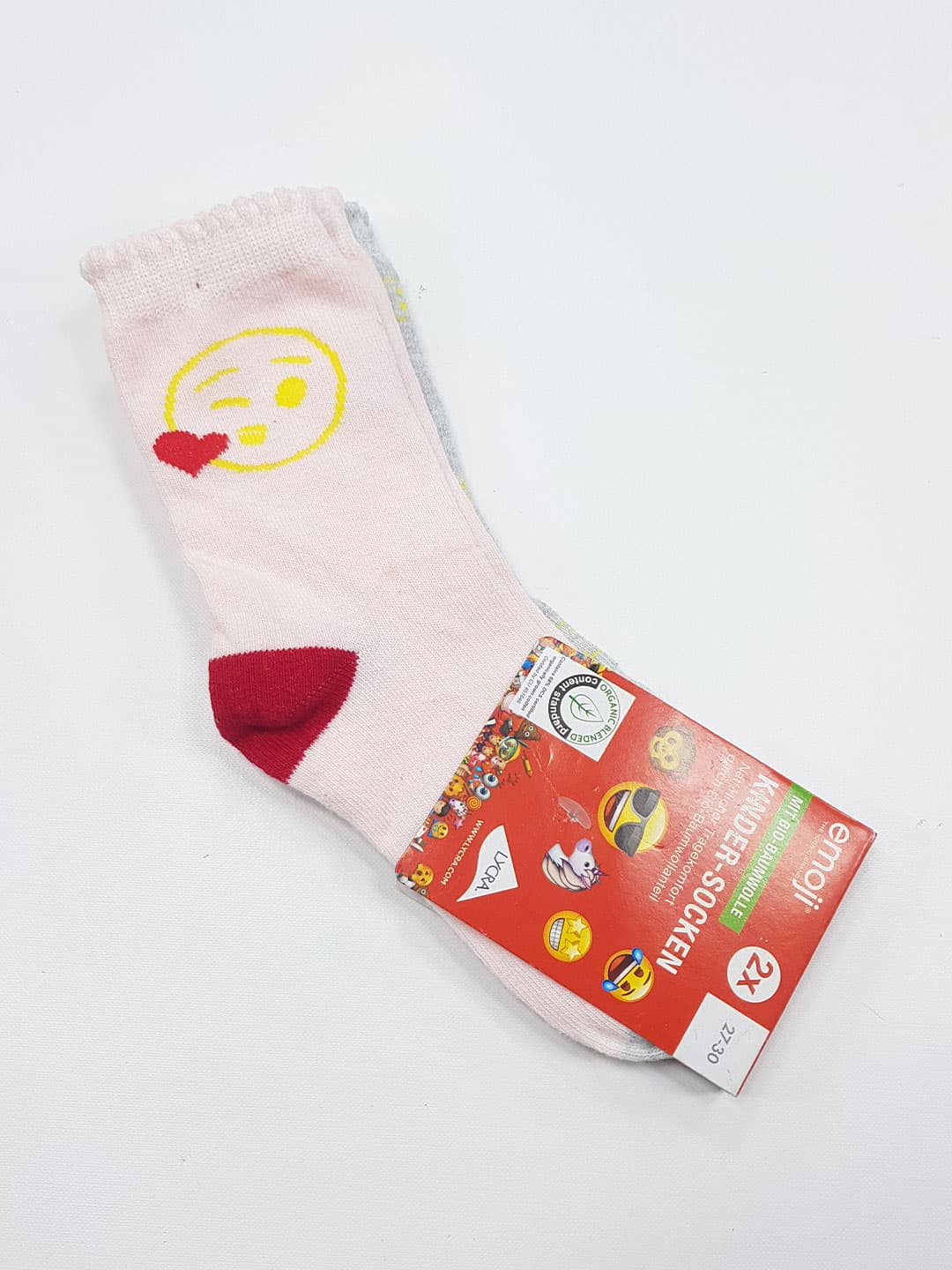 پک دو عددی عددی جوراب بچگانه برند emoji کد kids952