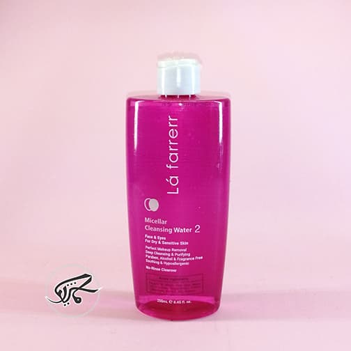 میسلار واتر پوست خشک لافارر La farrerr Micellar Water 2