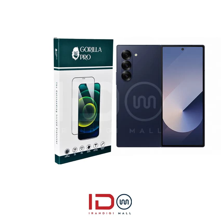 گلس و محافظ هیدروژلی (شفاف) بدنه گوشی سامسونگ مدل Galaxy Z Fold 6