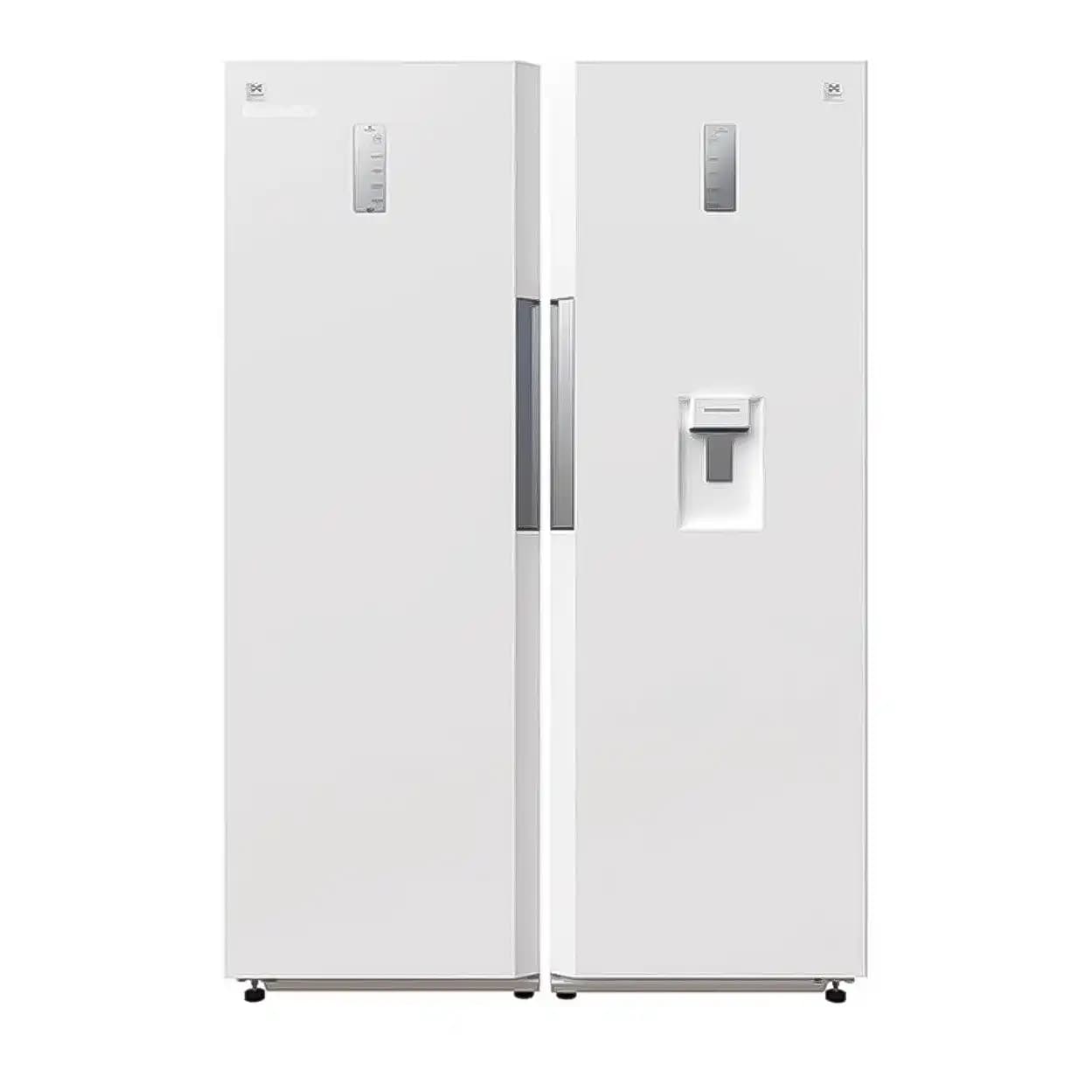 یخچال فریزر دوقلو دوو سری شیلا 40 فوت مدل SRFi-22MW سفید متالیک