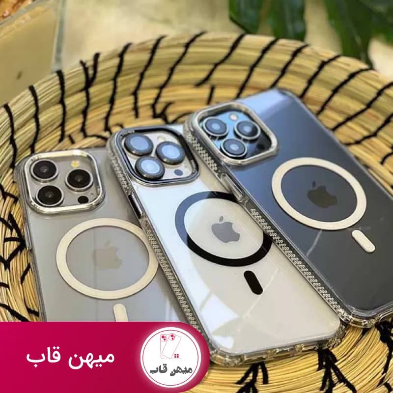 قاب گوشی آیفون مگ سیف شفاف - کد (۵۲۵۱۵)