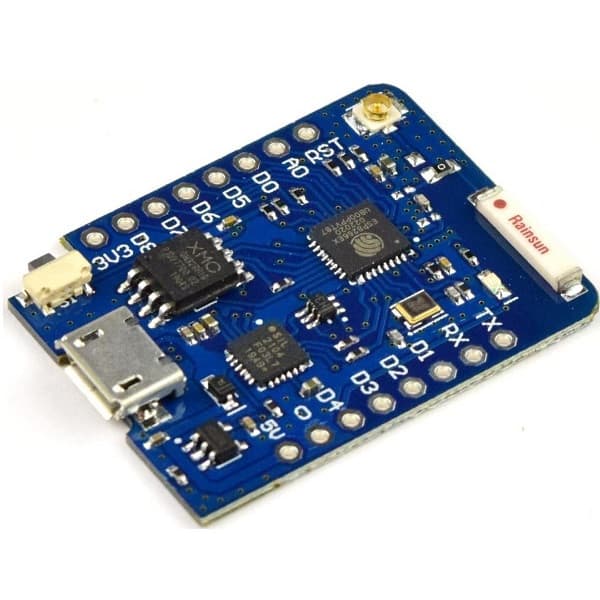 برد توسعه Wemos D1 Pro Mini دارای هسته وای فای ESP8266