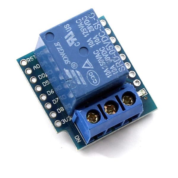 شیلد رله برد Wemos Mini D1
