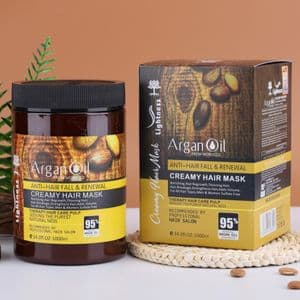 ماسک مو فاقد سولفات حاوی روغن آرگان وپروتیین لایتنس کد 01