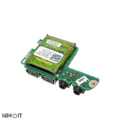 برد صدا و یو اس بی لپ تاپ Dell Inspiron 1564 1764 Audio Port Circuit Boards