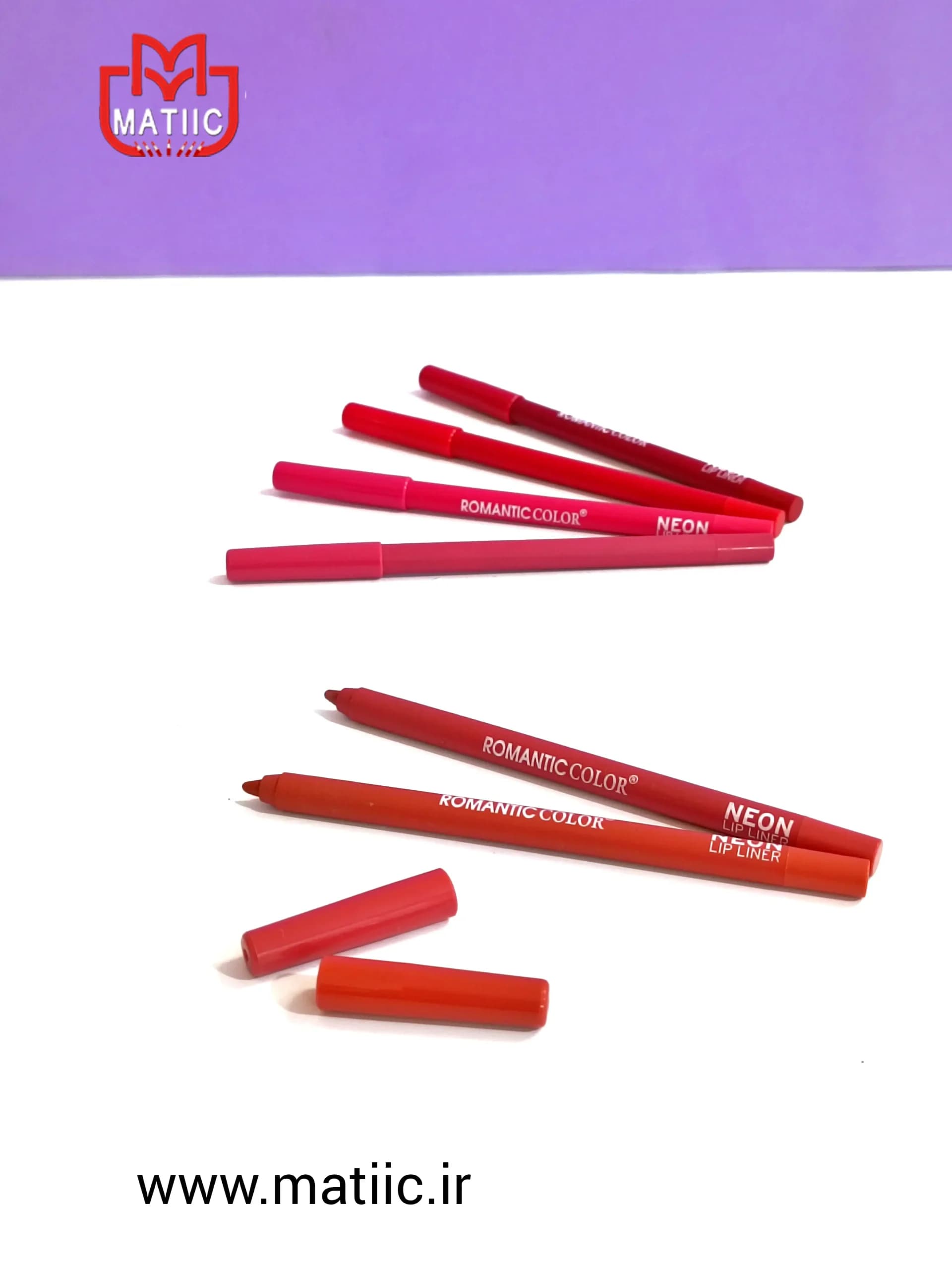 خط لب رومانتیک Romantic color