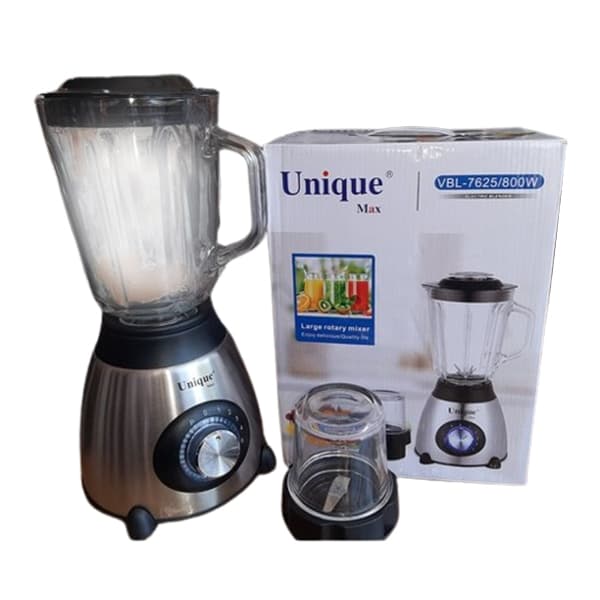 مخلوط کن 2 کاره 800 وات یونیک مکس مدل VBL-7625