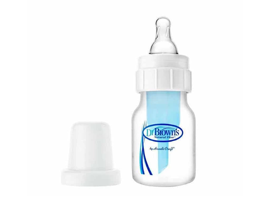 شیشه شیر آنتی کولیک 60 میلی لیتر با سر شیشه P دکتر براون DR BROWNS