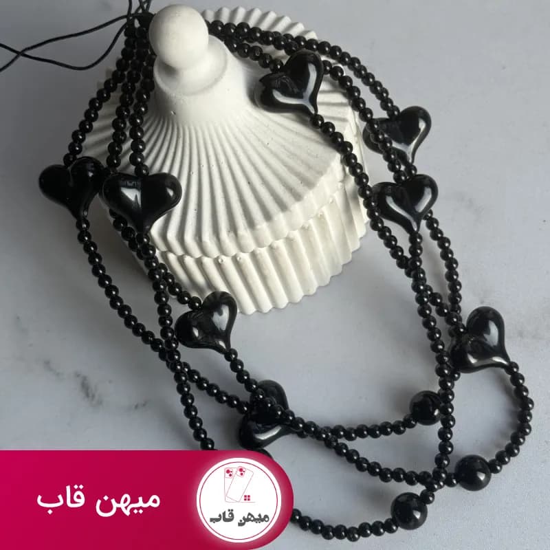 آویز و بند قلب بلک هارت - کد (۶۸۵۲۴)