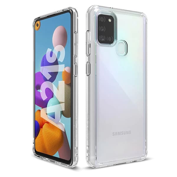 قاب گوشی سامسونگ Galaxy A21S مدل ژله ای شفاف