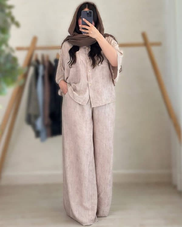 شومیز شلوار زنانه مدل ونیز