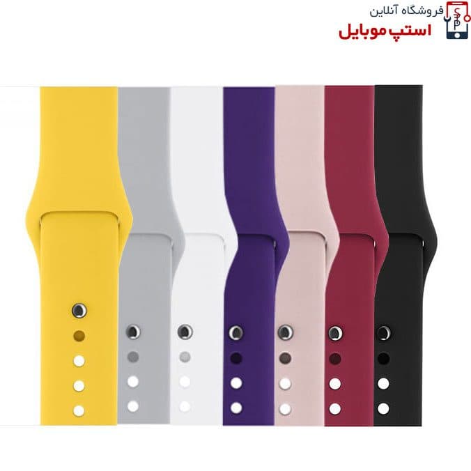 بند اپل واچ سری 3 سایز 42 میلی متری Apple Watch Edition Series 3 – 42mm از جنس سیلیکونی
