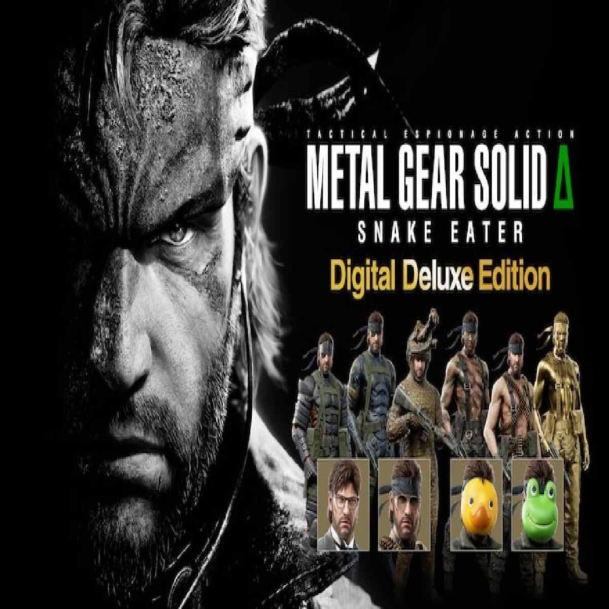 اكانت Metal Gear Solid Snake Eater Digital Deluxe Edition ظرفيت دوم PS5