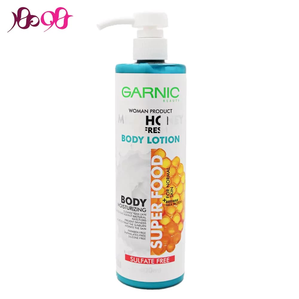 لوسیون بدن شیر و عسل گارنیک Garnic