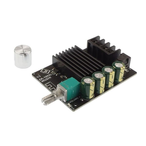 ماژول آمپلی فایر صوتی 2x100W دارای بلوتوث مدل ZK-1002L