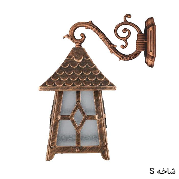 چراغ حیاطی کلبه ای فانتزی دیواری