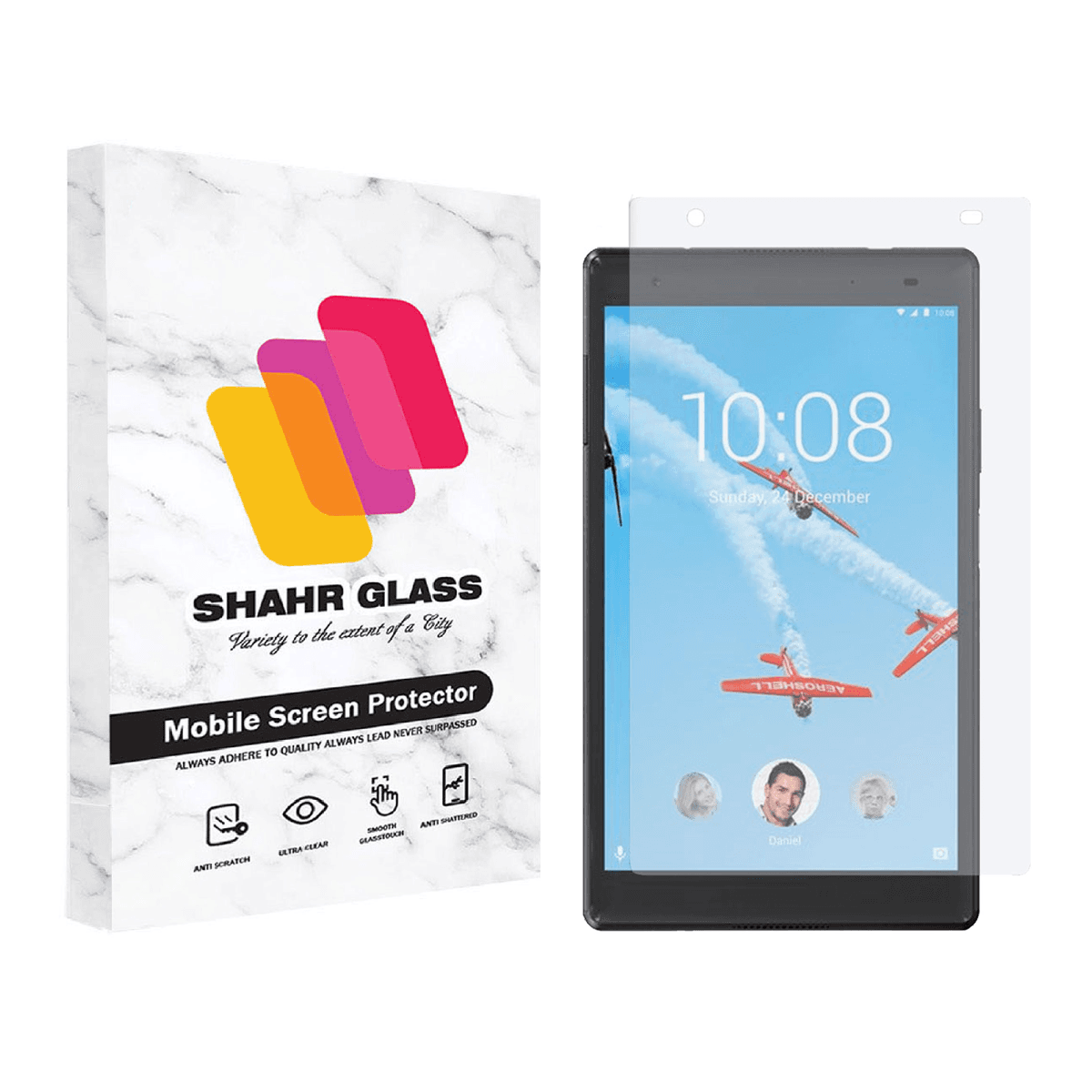 گلس تبلت لنوو Tab 4 8 Plus شهر گلس مدل SMPT1