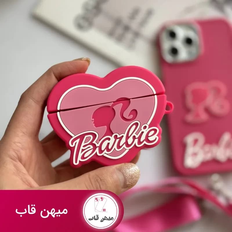 کاور ایرپاد باربی پاپیونی صورتی - کد (۹۵۷۶۶)