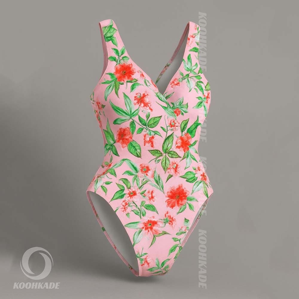 مایو زنانه فانتزی FLOWER