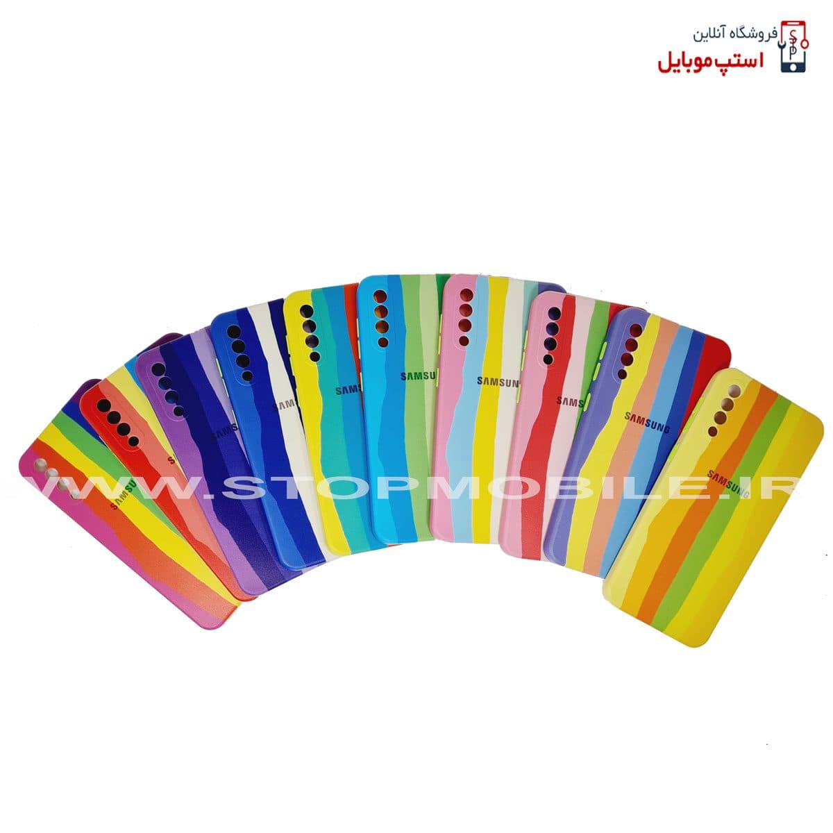 قاب سیلیکونی آبرنگی گوشی سامسونگ A30S ( کیفیت های کپی )