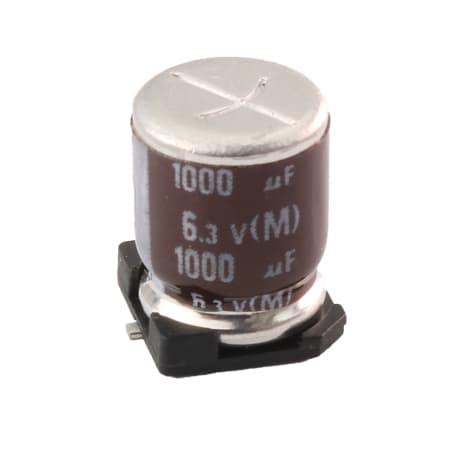 خازن SMD الکترولیت 1000uF / 6.3V سایز 8x10.5 مارک ELNA