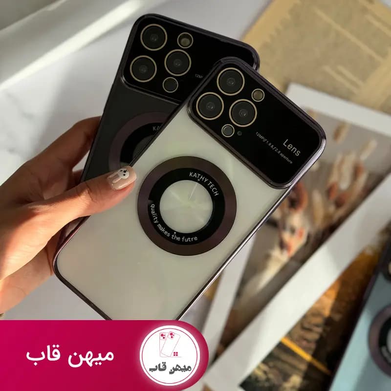 قاب گوشی آیفون الکترو لنز بنفش - کد (۲۱۲۸۳)