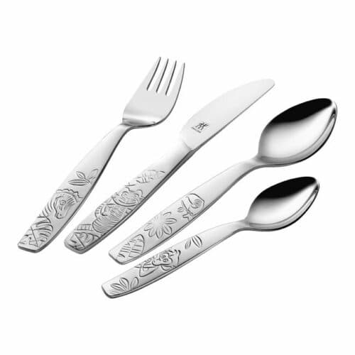 سرویس ۴ پارچه قاشق وچنگال کودک زولینگ ZWILLING Twin Kids Jungle Cutlery, Set of 4
