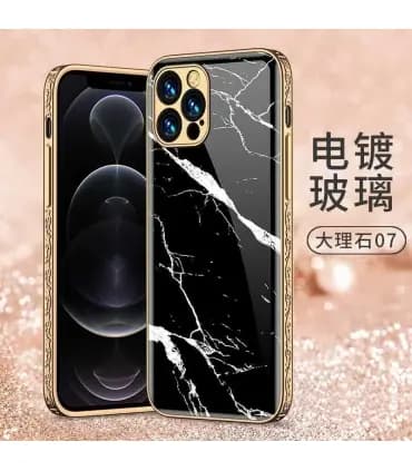 کاور اورجینال لاکچری طرح بنفش GKK PLATING ایفون Iphone 13Pro