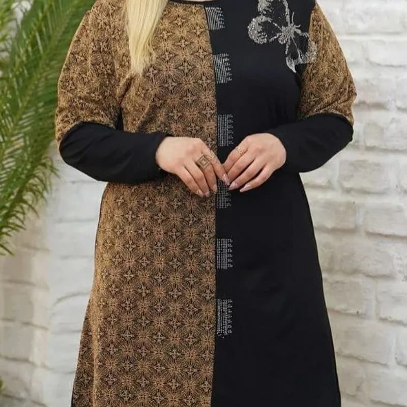 شومیز قواره دار لمه جلو پست نخی لاکرا در ۴ طرح مناسب سایز ۴۶ تا ۵۰