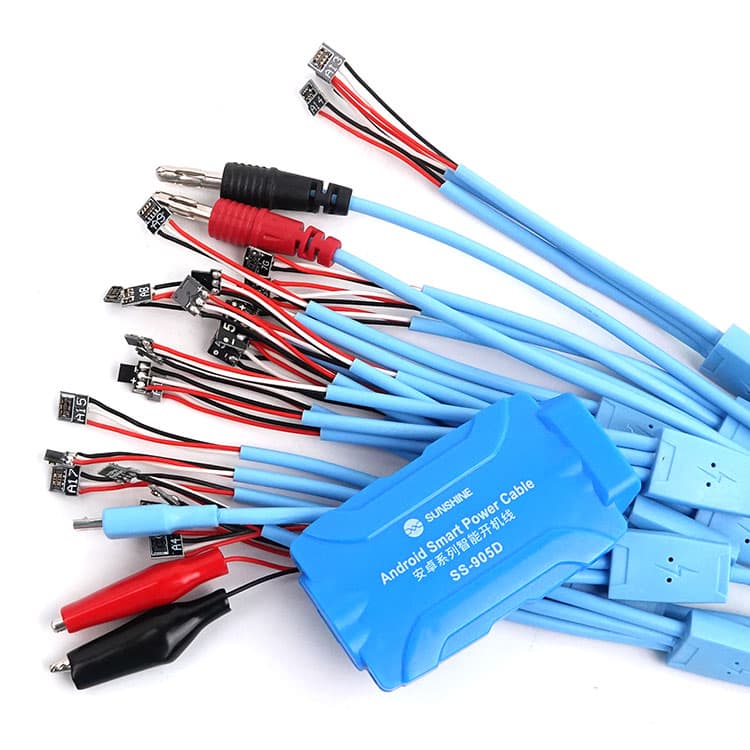 IPHONE ANDROID SMART POWER CABLE SS-905D SUNSHINE-کابل هوشمندبرای روشن کردن اندروید و ایفون اس اس ۹۰۵ دی سان شاین