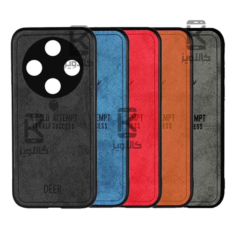 قاب پارچه ای گوشی شیائومی Redmi 14C مدل گوزنی