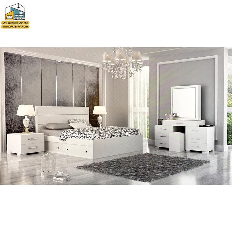 سرویس خواب دو نفره مدل تاپیک کد BDS844