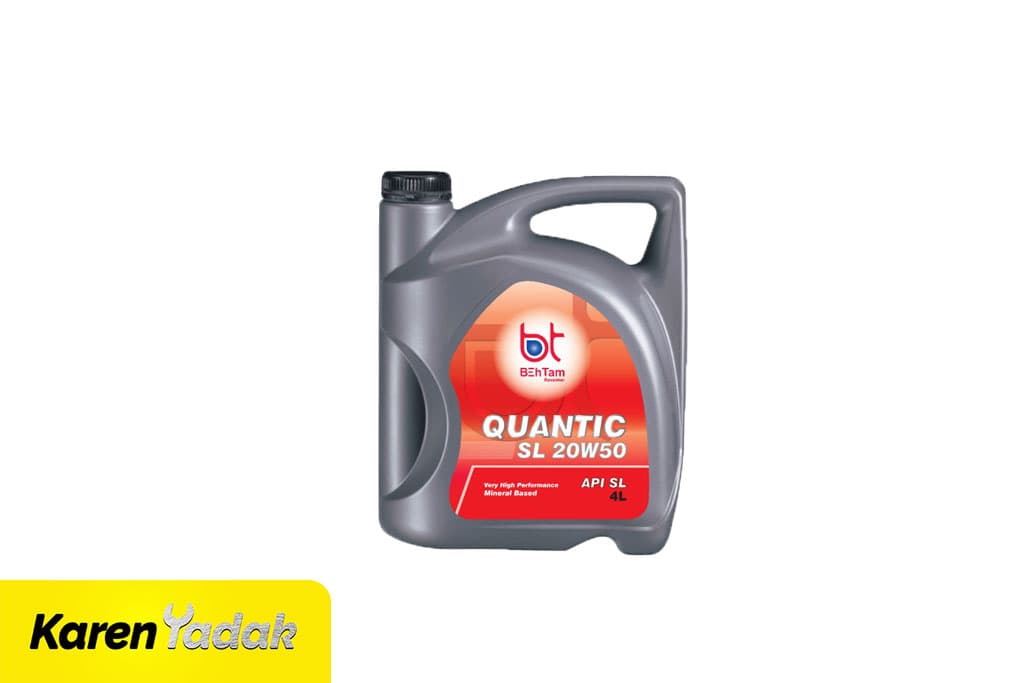 روغن موتور 206 تیپ 2 بهتام 20W50 Quantic