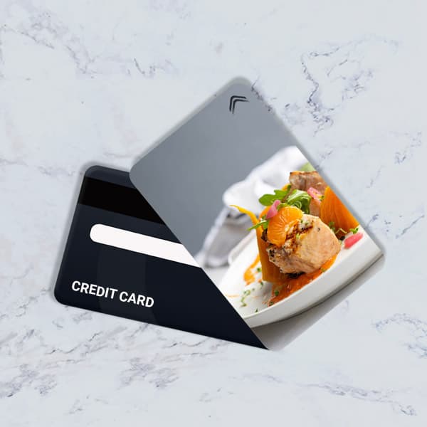 استیکر کارت بانکی مدل خوراکی کد CAC120-K