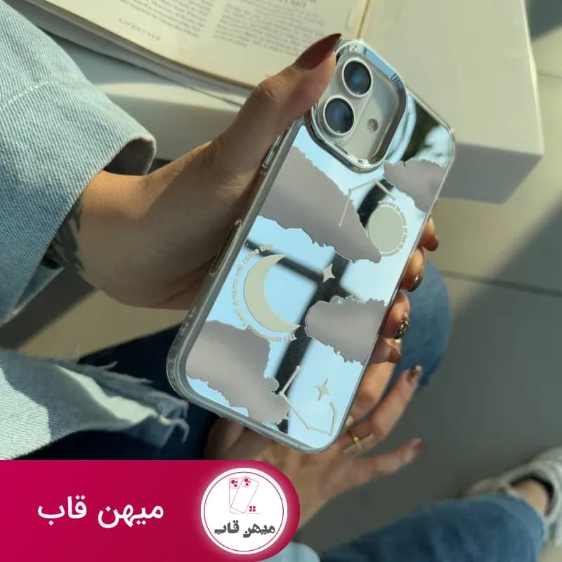 قاب گوشی آیفون ابر آینه ای - کد (۶۴۳۱۰)