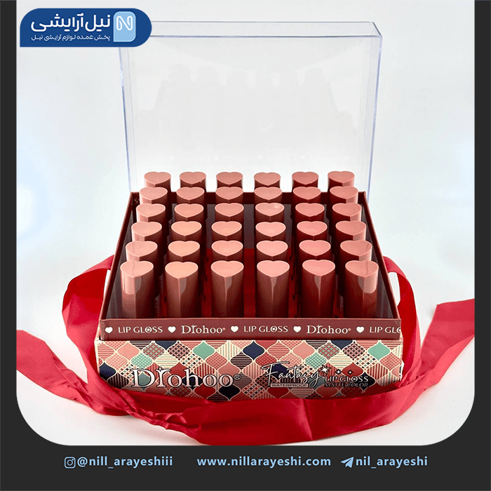 رژ لب مایع قلبی دورهو کد zy23066