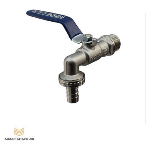 شیر حیاطی دسته گازی استاندارد سایز 1/2
