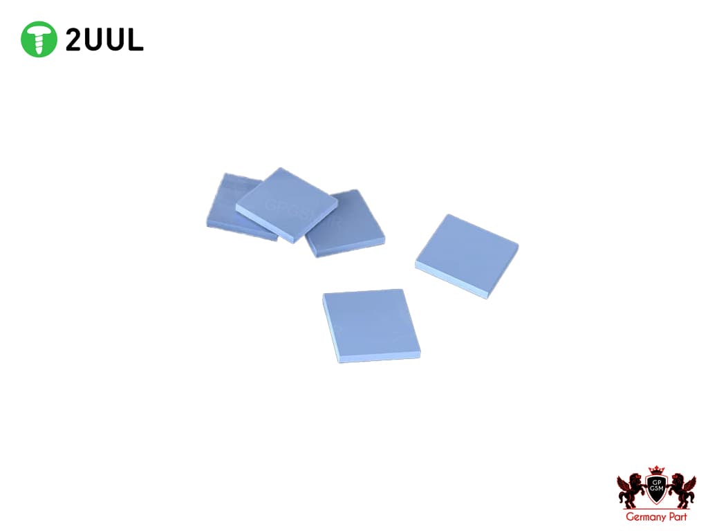پد سیلیکون محافظ حرارت برای آی سی تکی-PRE_CUT THERMAL PADS 1 PC SC02 2UUL