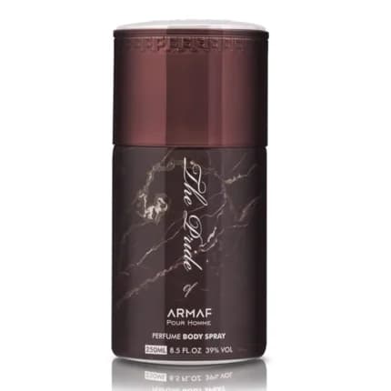 اسپری آرماف دپراید قهوه ای مردانه حجم 250 میل Armaf The Pride Purple by Armaf Body Spray 6294015107548