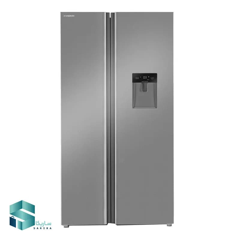 یخچال فریزر ساید بای ساید ایکس ویژن 30 فوت مدل TS666